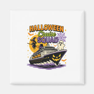 Imán Equipo de crucero de Halloween espeluznante Va