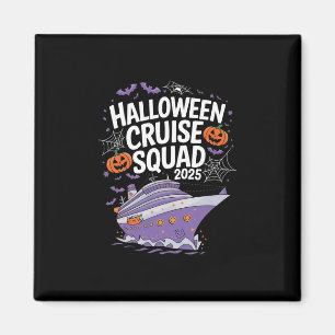 Imán Equipo de crucero espeluznante de Halloween 2025 t
