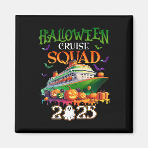 Imán Equipo de crucero espeluznante de Halloween 2025 t