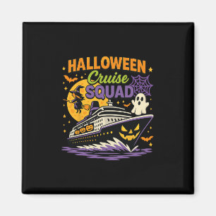 Imán Equipo de crucero espeluznante de Halloween coinci