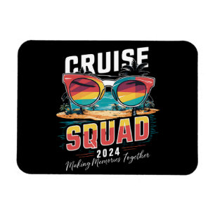 Imán Equipo de crucero vacaciones de verano 2024 famili