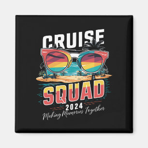Imán Equipo de crucero vacaciones de verano 2024 famili