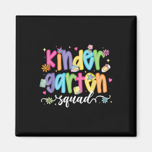 Imán Equipo de equipo de equipos de guardería Preppy