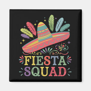 Imán Equipo de Fiesta Cinco de Mayo Familiar a Juego
