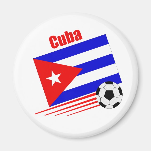 Imán Equipo de fútbol cubano (Frente)