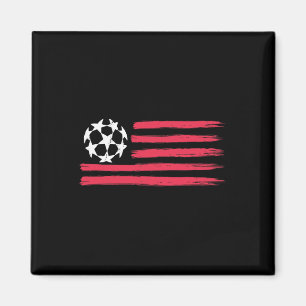 Imán Equipo de fútbol de bandera Usa Ll Cool Futbol hom