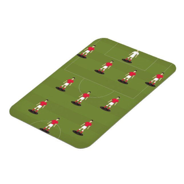 Imán Equipo de fútbol de juguete (Lado Izquierdo)