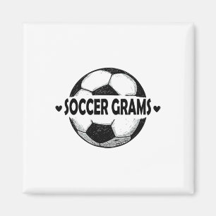 Imán Equipo de Fútbol Grams Jugador de Fútbol