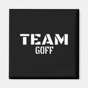 Imán Equipo de golf femenino único para familia coincid