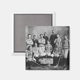 Imán Equipo de Hockey Shamrock, Montreal, QC 1899