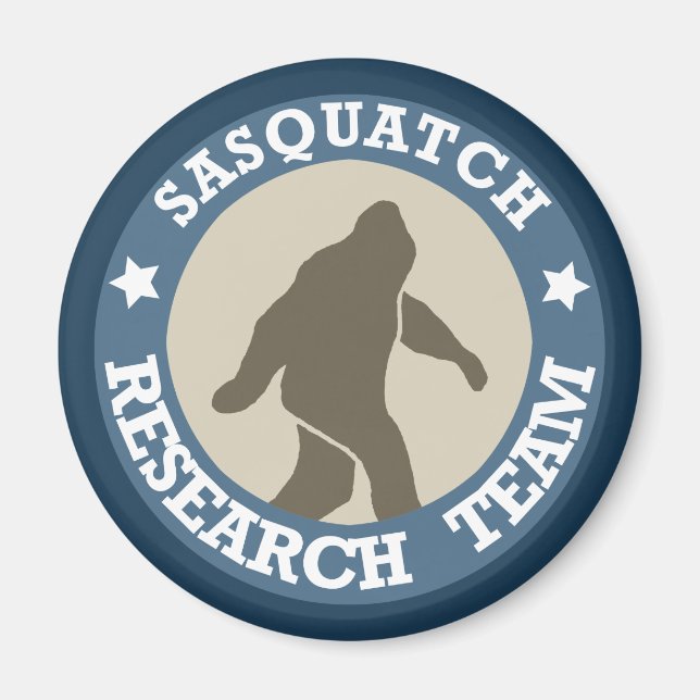 Imán Equipo de investigación de Sasquatch (Frente)