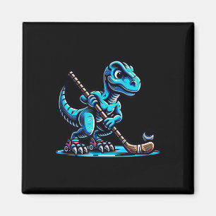 Imán Equipo de jugador de hockey sobre hierba Dinosauri