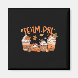 Imán Equipo De La Calabaza De Psl Spice Latte Lover Fel