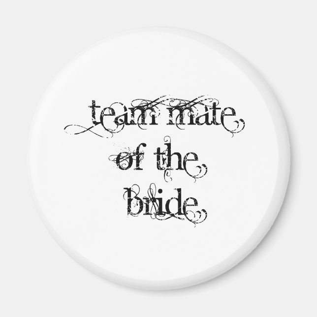 Imán Equipo de la novia (Frente)