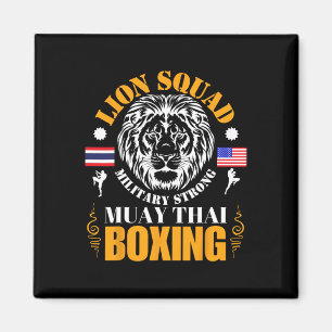 Imán Equipo de León Tailandia Kickboxing Muay Thai Mma