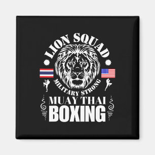 Imán Equipo de León Tailandia Kickboxing Muay Thai Mma