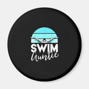 Imán Equipo De Natación Tía Tía Nefew Regalo De Bañera