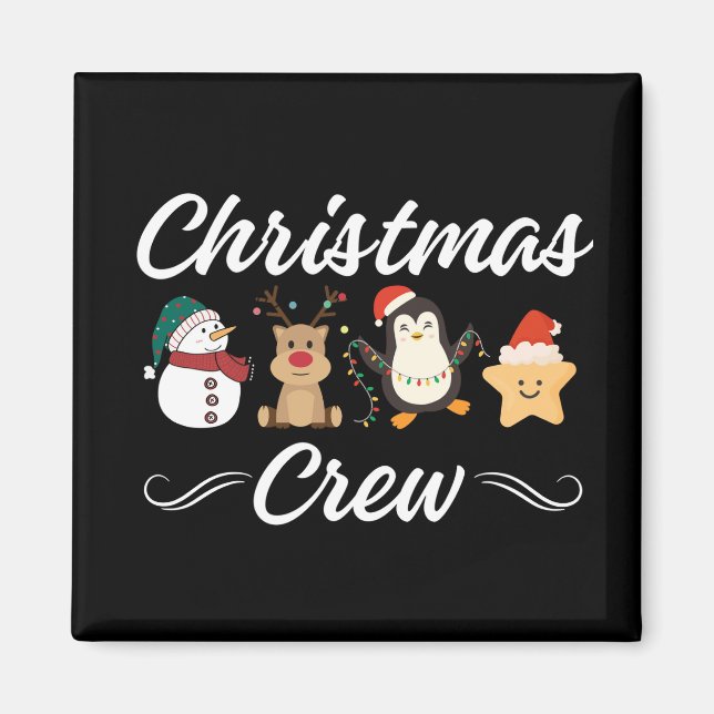 Imán Equipo de Navidad (Frente)