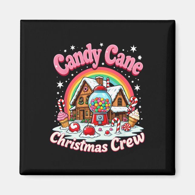 Imán Equipo de Navidad de Caramelo Casa de Seguridad de (Frente)