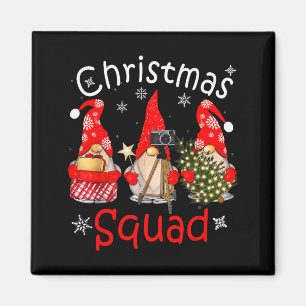 Imán Equipo de Navidad de Gnomos Grupo de Navidad a Jue