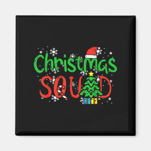 Imán Equipo de Navidad Familia Tripulación de Navidad H