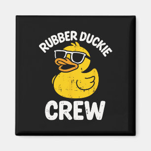 Imán Equipo de patito de goma divertido pato amarillo g