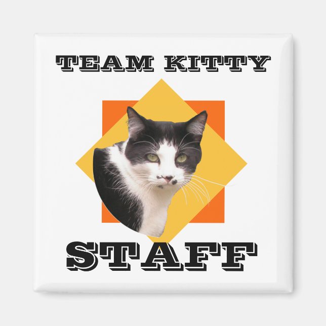 Imán Equipo de personal de Kitty (Frente)
