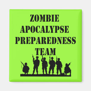 Imán Equipo de preparación para apocalipsis zombie