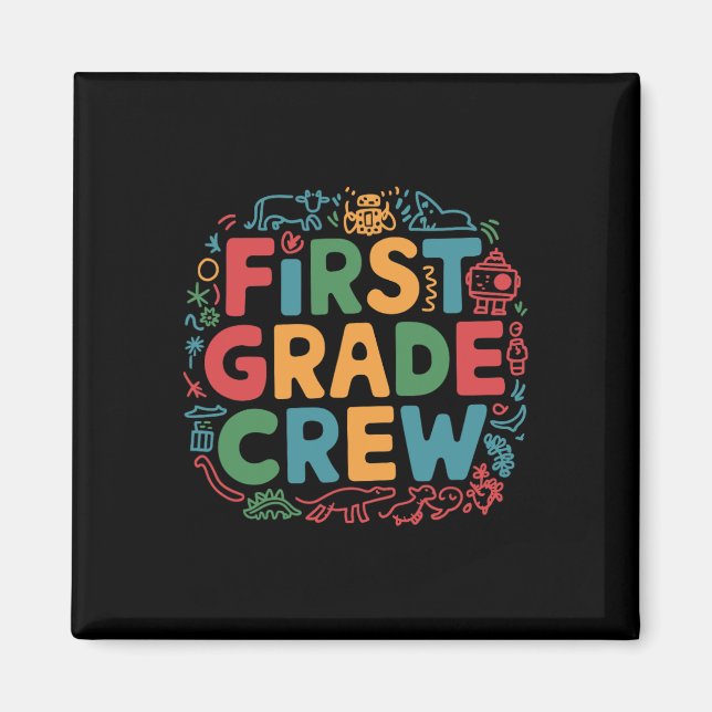 Imán Equipo de primer grado (Frente)