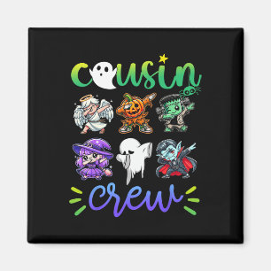 Imán Equipo de primos Dabbing Halloween Boys Skeleton Z