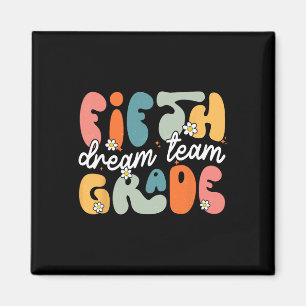 Imán Equipo De Quinto Grado De Vuelta A La Escuela Hola