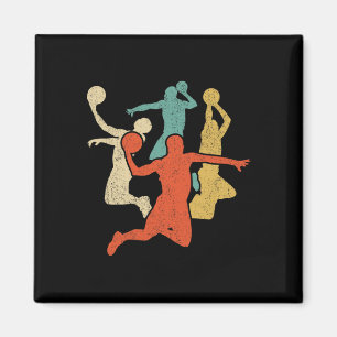 Imán Equipo de regalo retro silueta vintage Sketll 60s