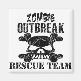 Imán Equipo de rescate contra brotes de Zombie