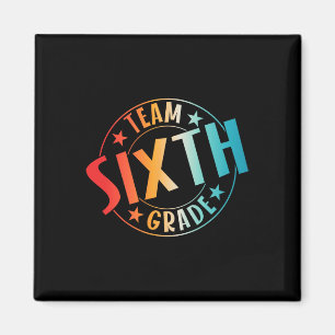 Imán Equipo de sexto grado maestro estudiante Ck a la e