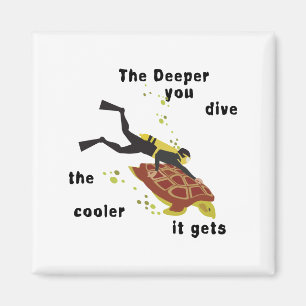 Imán EQUIPO DE SUBMARINISMO divertido