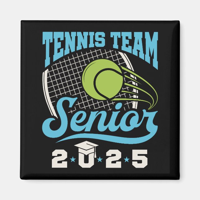 Imán Equipo de tenis Clase Superior de 2025 (Frente)