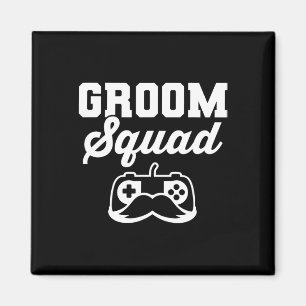 Imán Equipo del Novio Despedida de Soltero Amigos del N