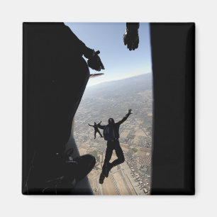 Imán Equipo del paracaídas de la academia de fuerza