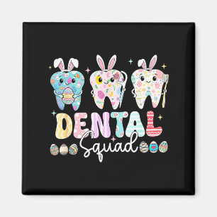 Imán Equipo dental de dientes divertidos dentista feliz