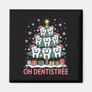 Imán Equipo Dental de Navidad Oh Dentistree