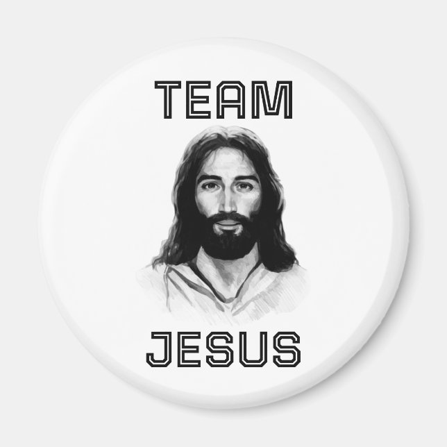 Imán Equipo Jesús Magnet (Frente)