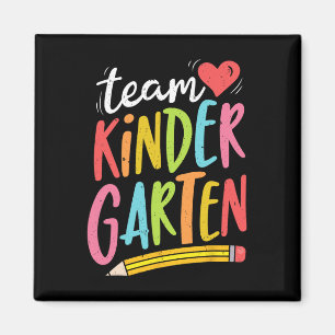 Imán Equipo Maestro De Kinder Estudiante Diversión Byck