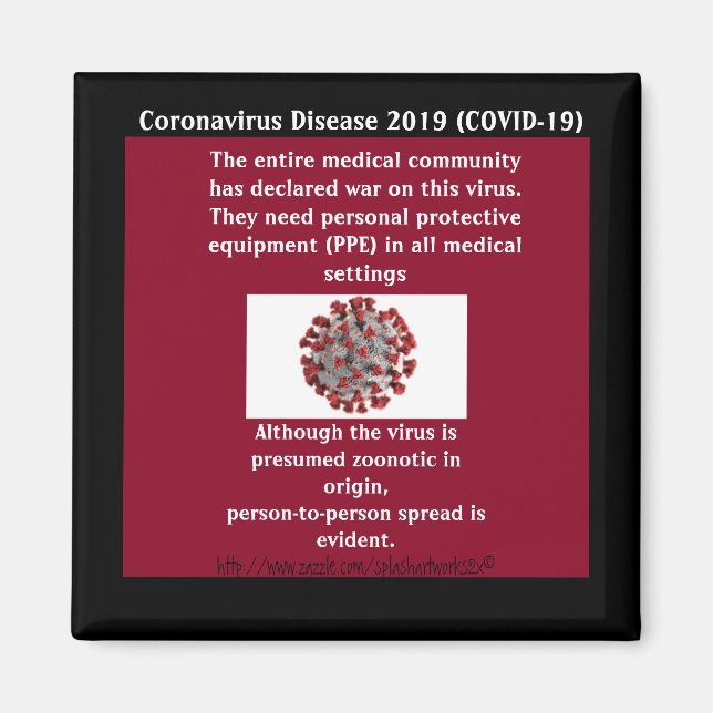 Imán "Equipo médico personal" (Frente)