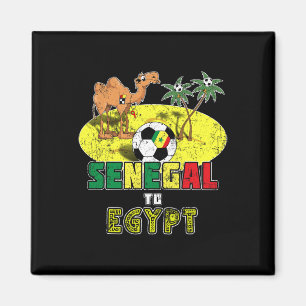 Imán Equipo Nacional de Fútbol de Senegal a Egipto Retr