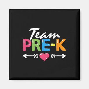 Imán Equipo Pre-k Profesor Estudiante Escuela De Verano