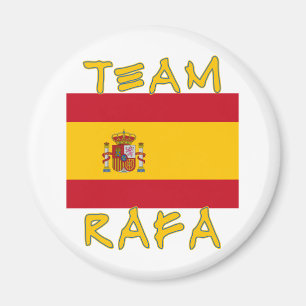 Imán Equipo Rafa con bandera española