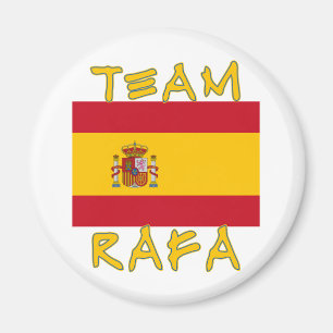 Imán Equipo Rafa con la bandera española