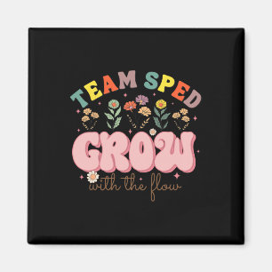 Imán Equipo Sped Crece Con El Flujo Té De Educación Esp