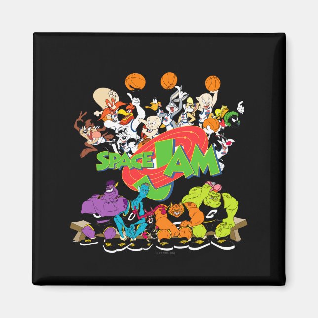 Imán Equipo Tune versus Monstars  (Frente)