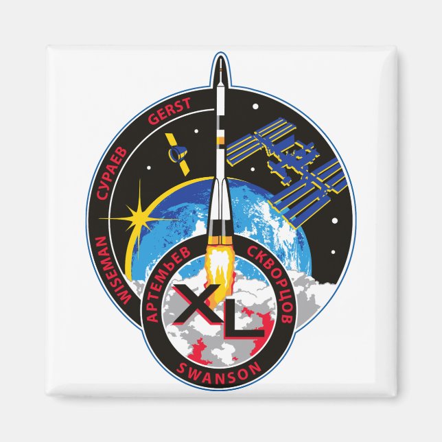 Imán Equipos de expedición a la ISS: Expedición 40 (Frente)